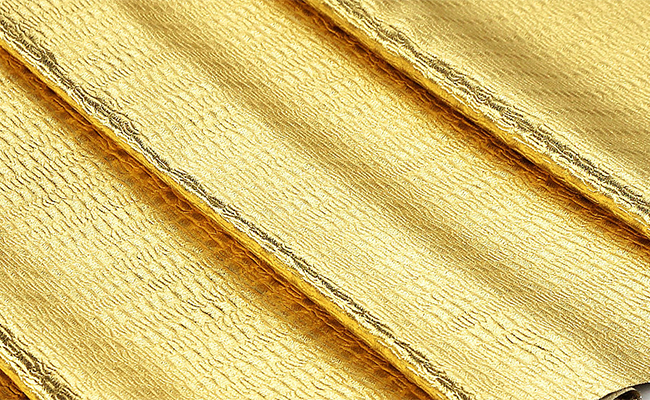 Pure 24 karat gold fabric Pure 24 karat gold fabric